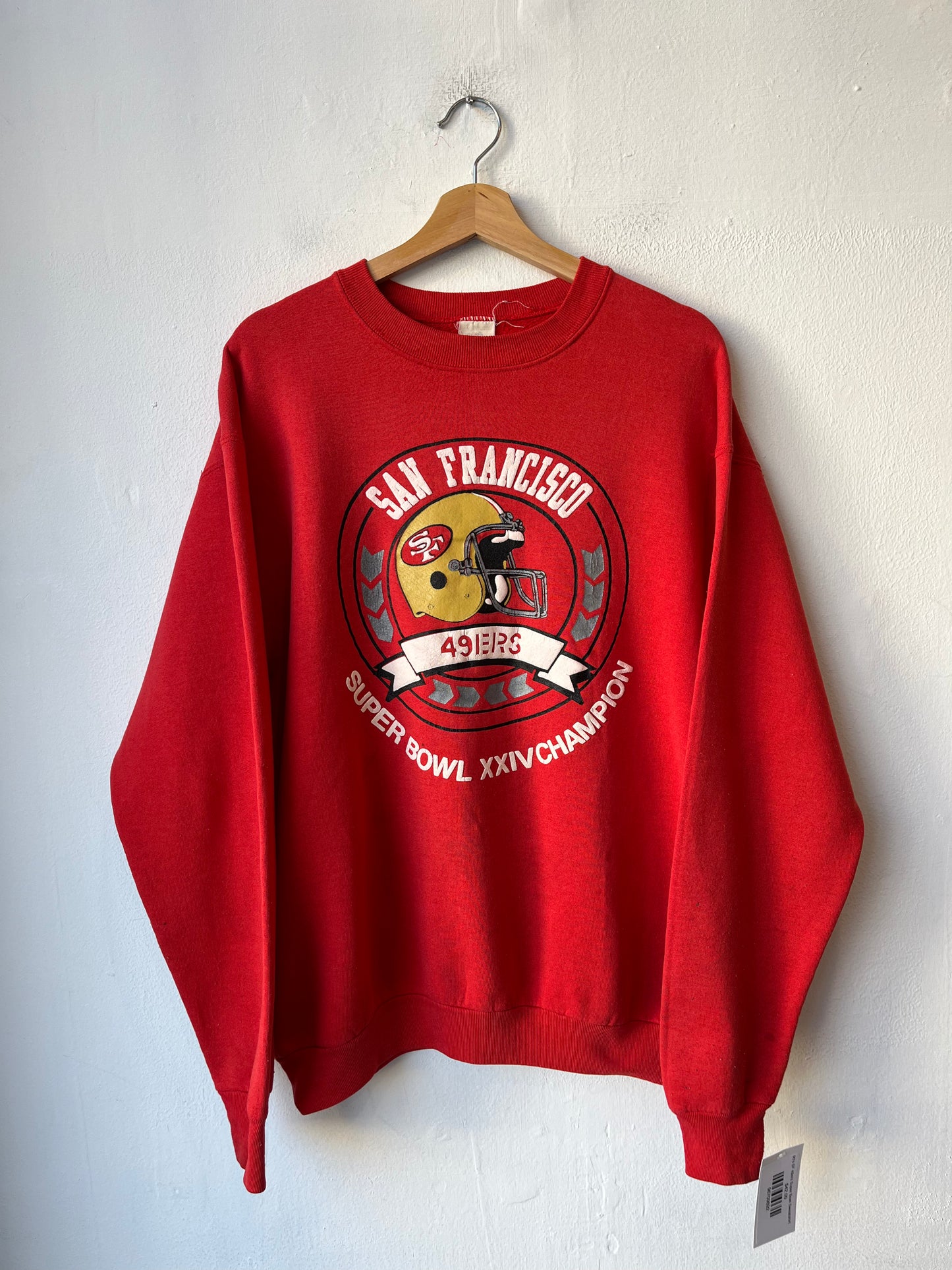 90's SF 49ers Super Bowl Sweatshirt