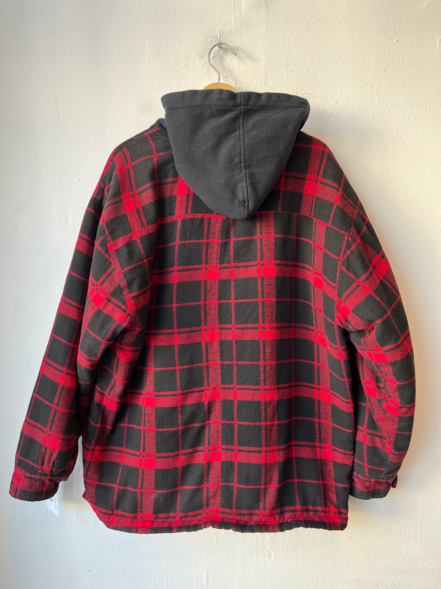 Y2K Dickies Plaid Zip Up Hoodie