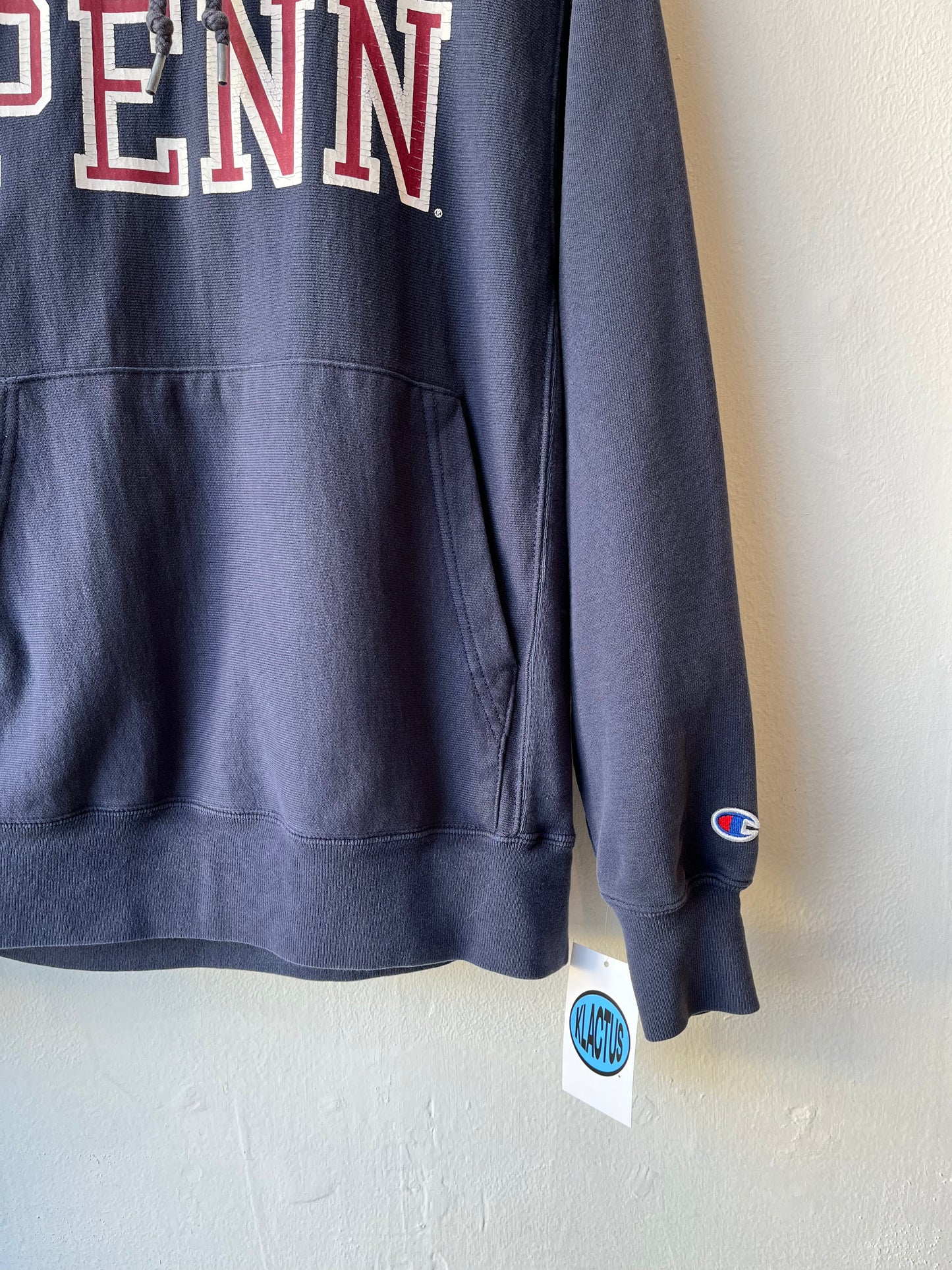 Y2K Penn State Reverse Weave Hoodie