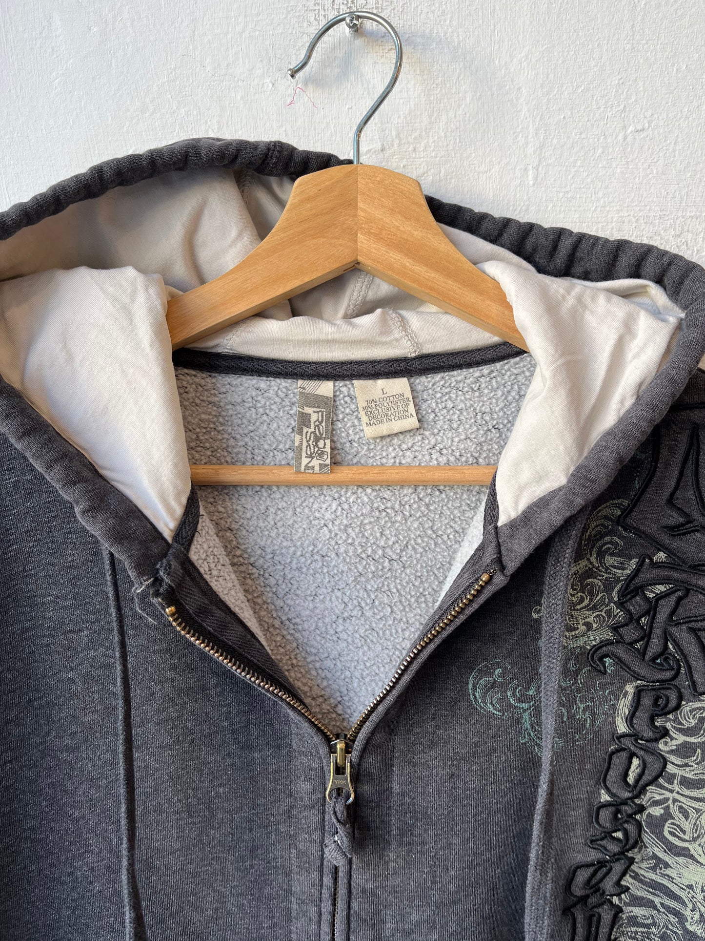 Y2K Redsand Zup Up Hoodie