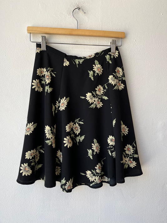90's Floral Midi Skirt 25-30"