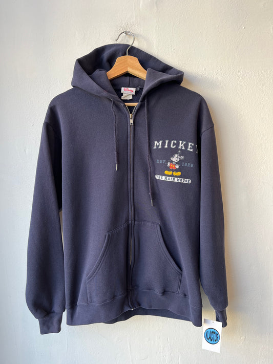 90's Mickey Mouse Zip Up Hoodie