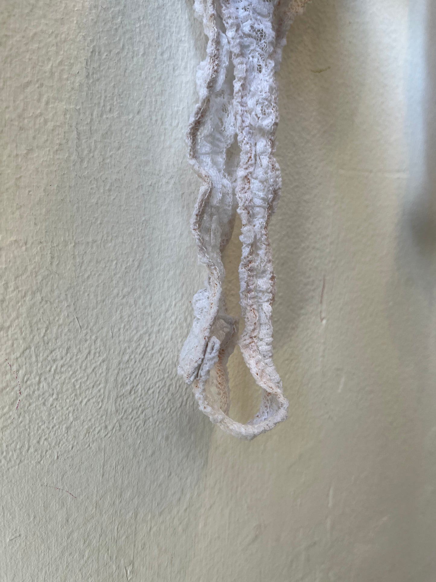 90's Lace White Bodysuit