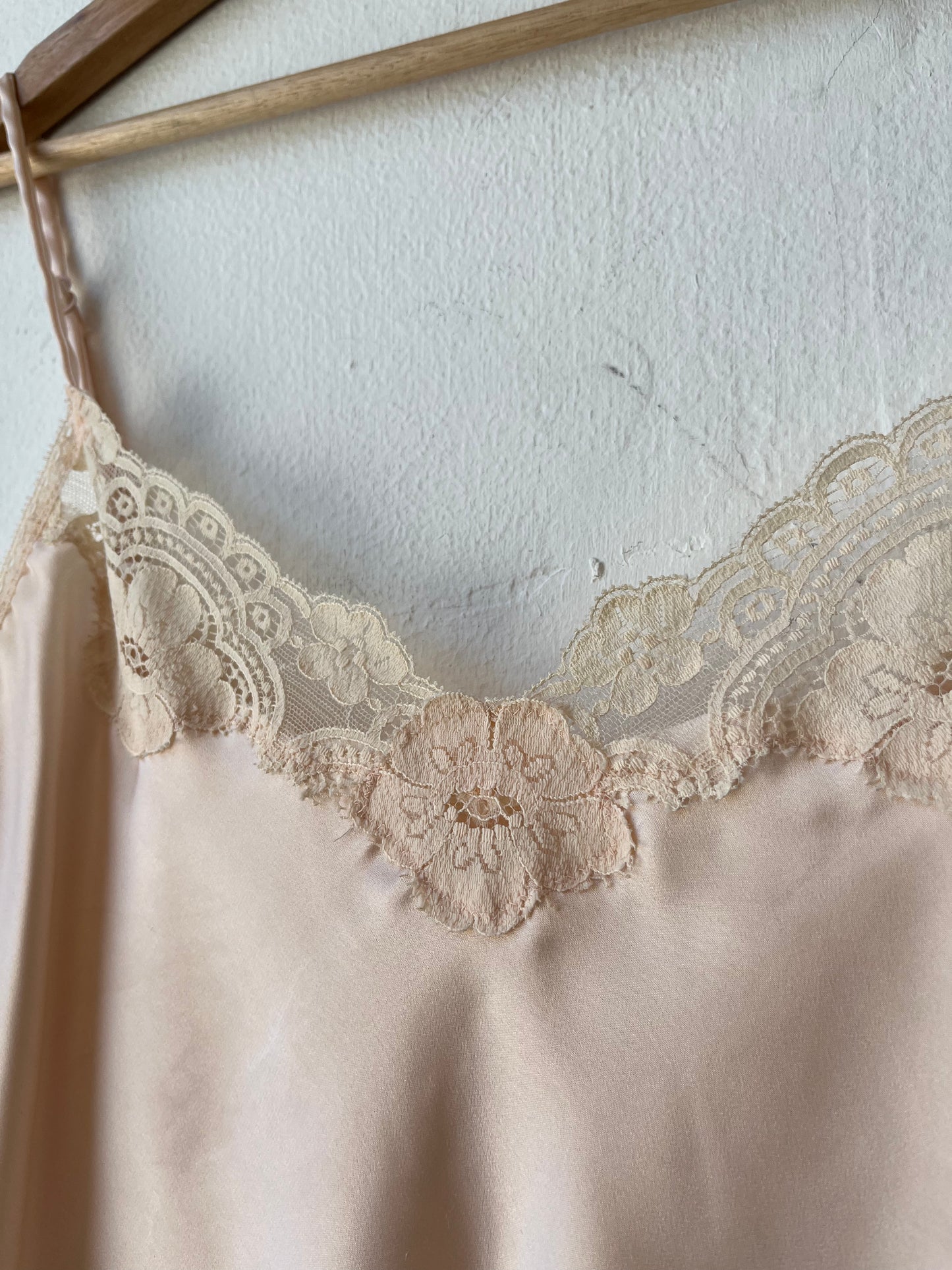 80's Pink Lace Camisole