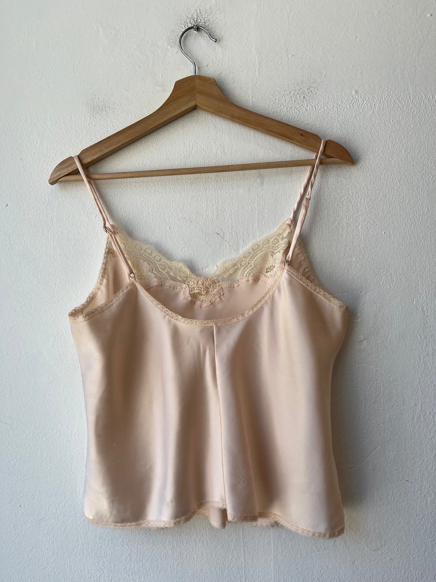 80's Pink Lace Camisole