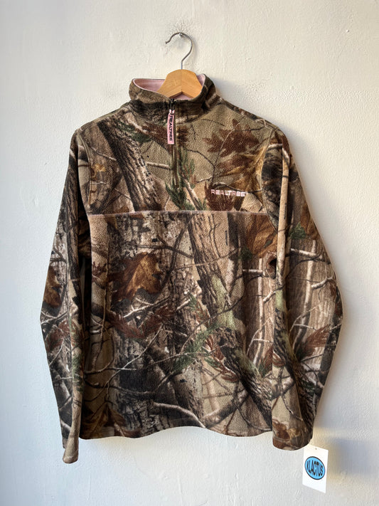 Y2K Realtree Fleece Quarter Zip