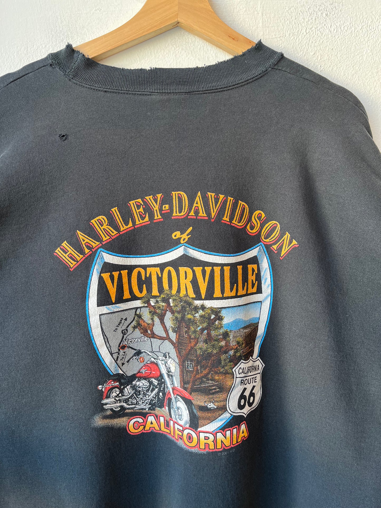 Y2K Harley Davidson Victorville Sweatshirt