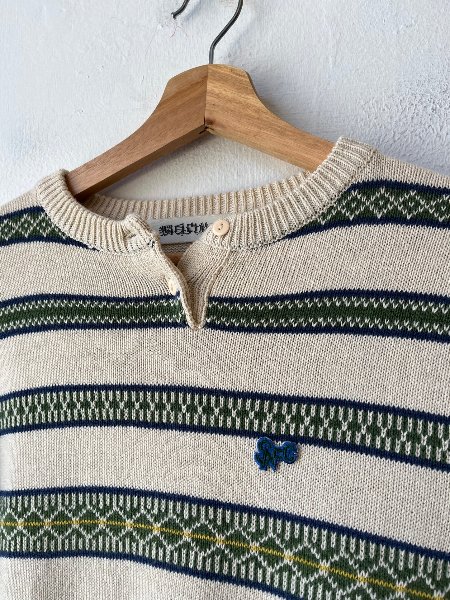 90's Short Sleeve Knit Sweater