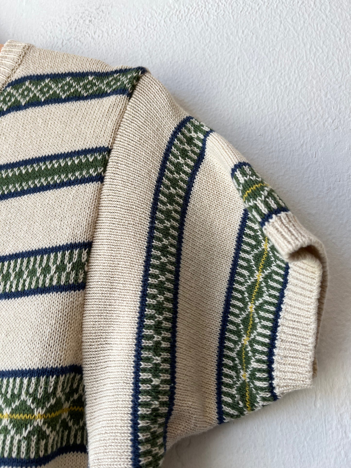 90's Short Sleeve Knit Sweater