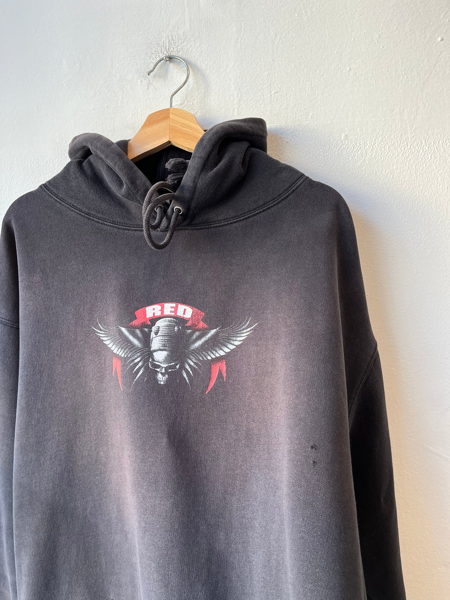 Y2K Red Heavyweight Hoodie