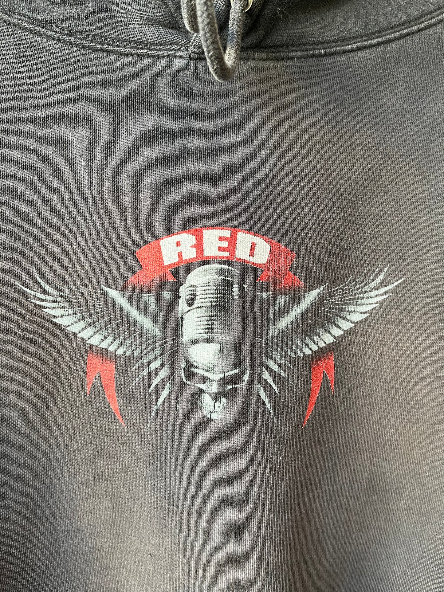 Y2K Red Heavyweight Hoodie