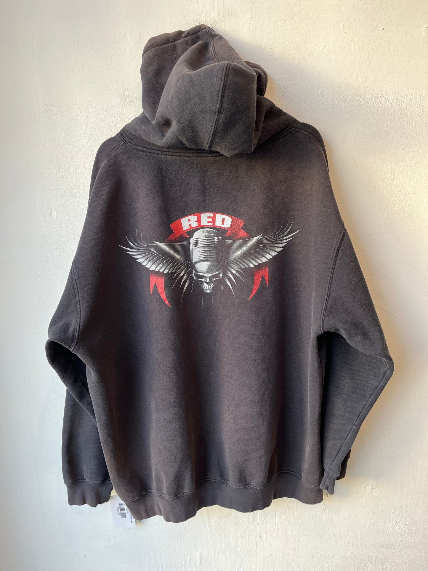 Y2K Red Heavyweight Hoodie