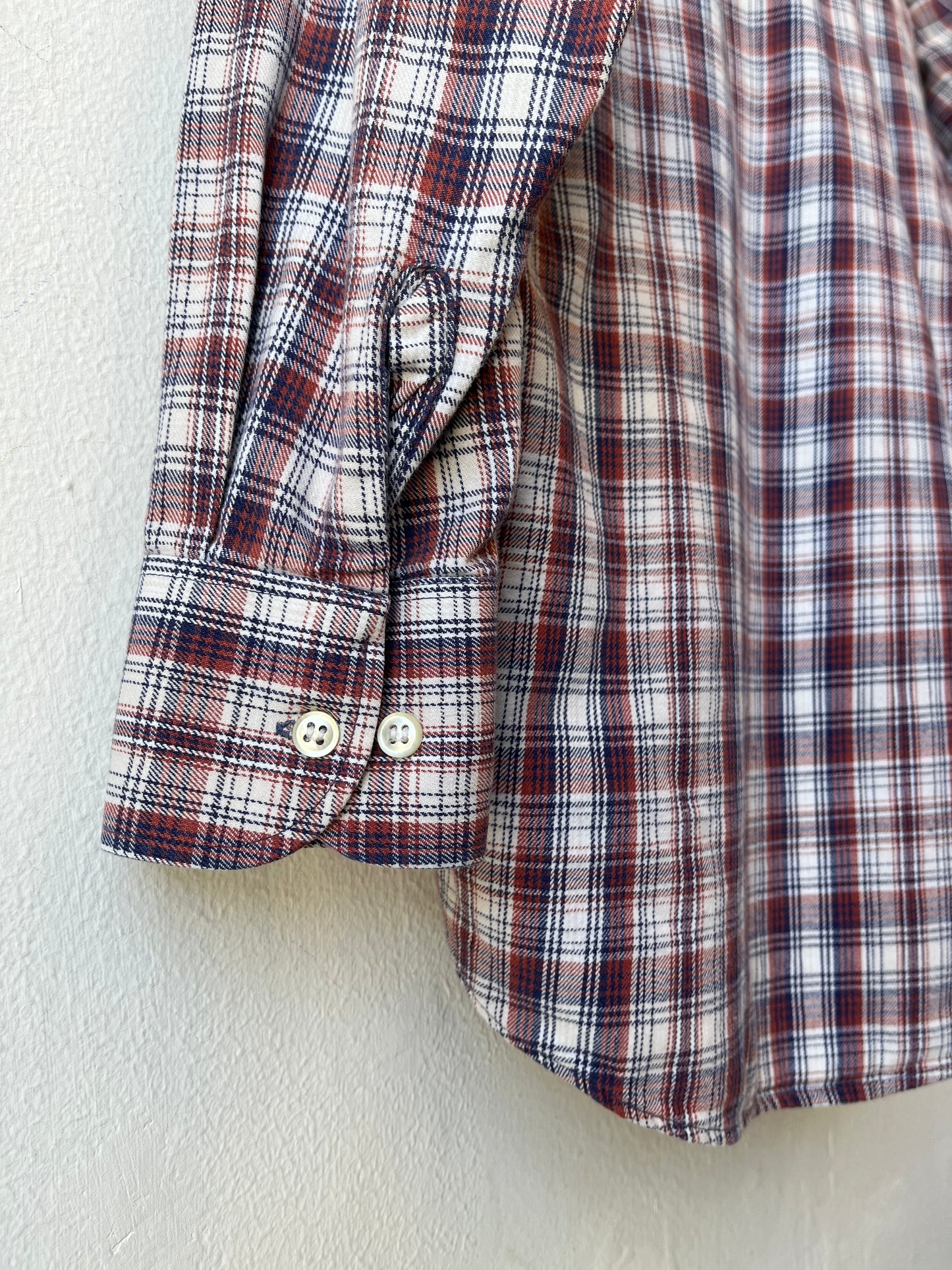 90's Plaid Flannel Shirt