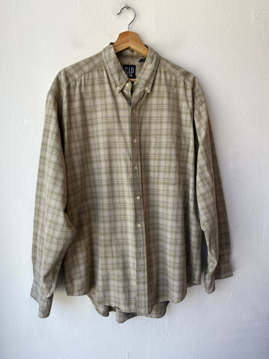 90's Plaid GAP Button Up Shirt