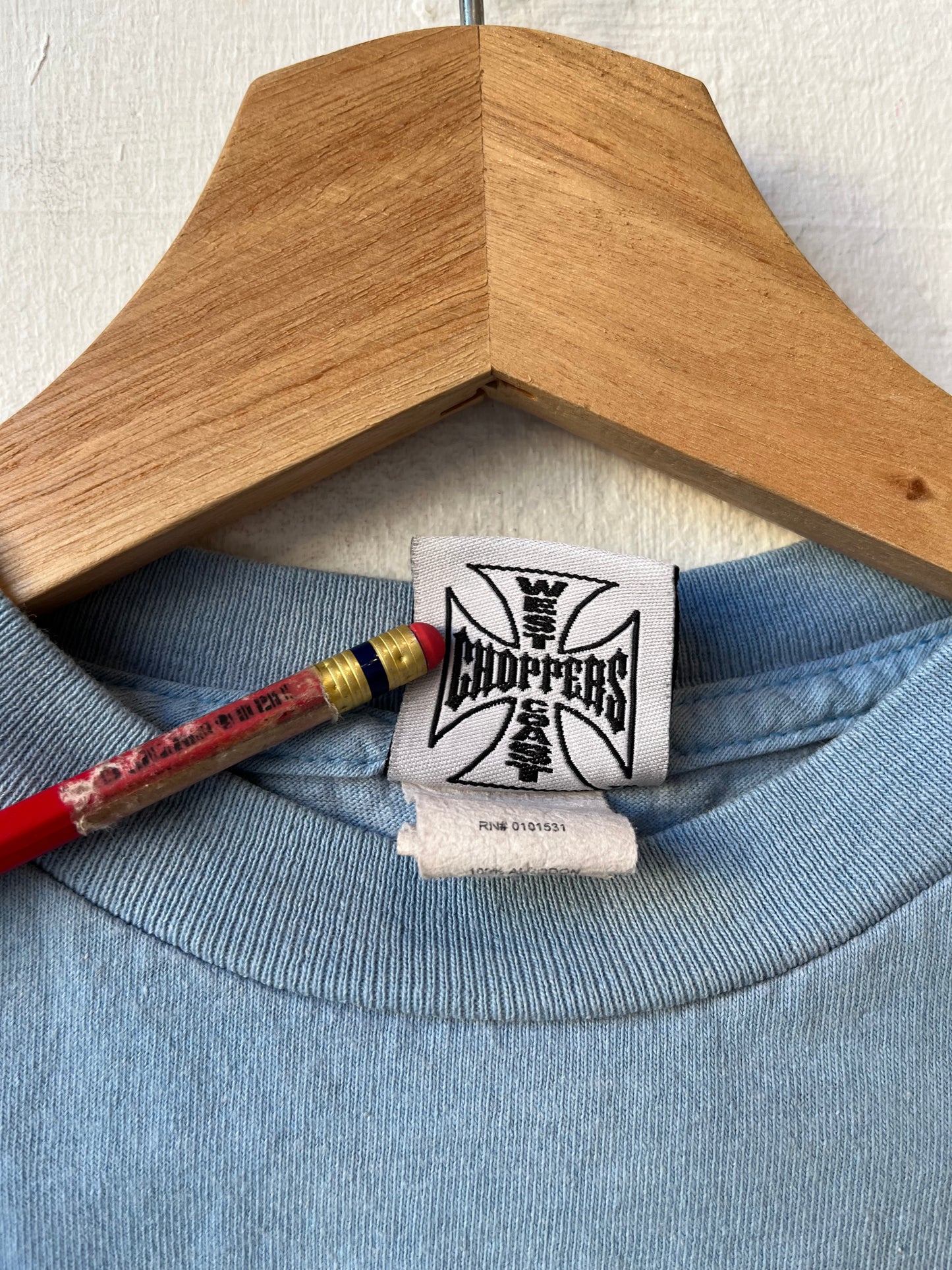 Y2K West Coast Choppers Baby Tee