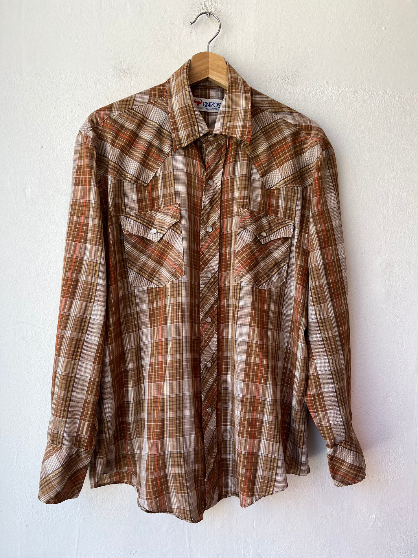 80's Western Pearl Snap Shirt