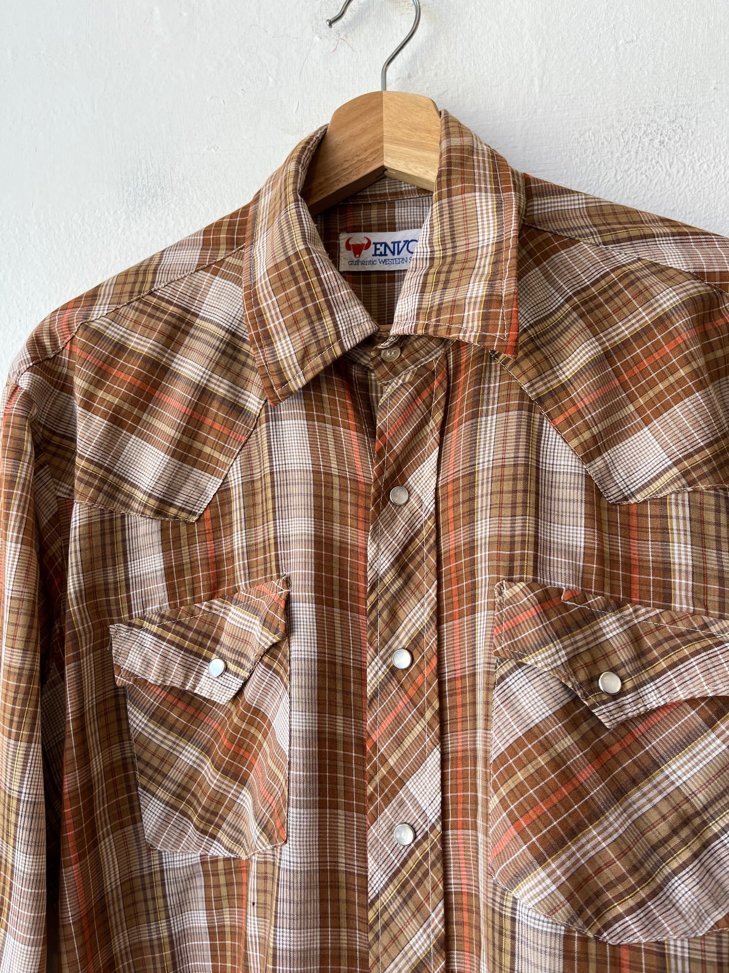 80's Western Pearl Snap Shirt