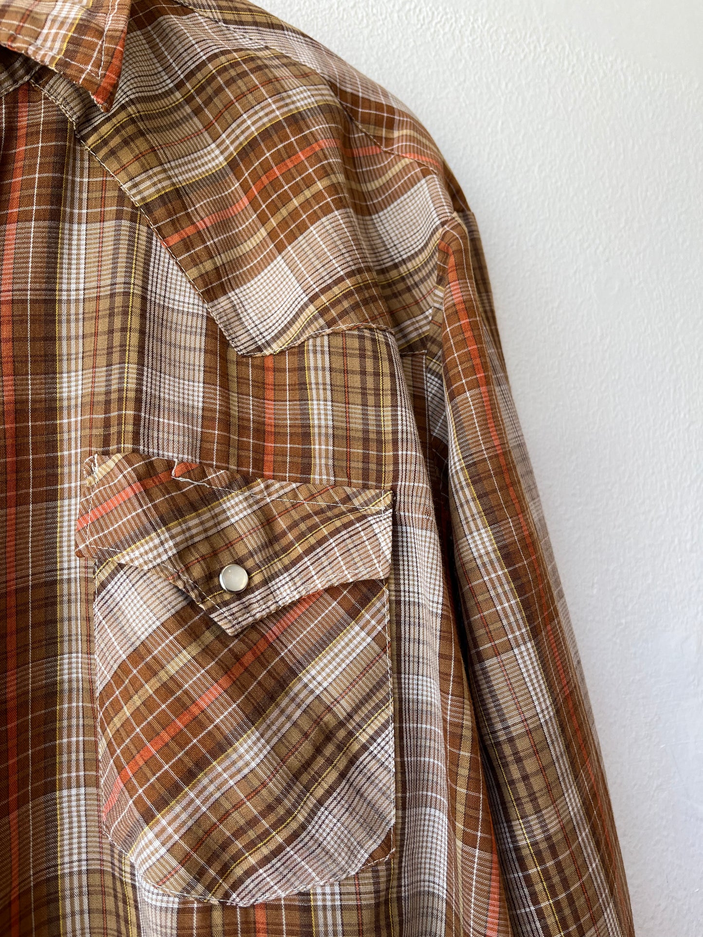 80's Western Pearl Snap Shirt