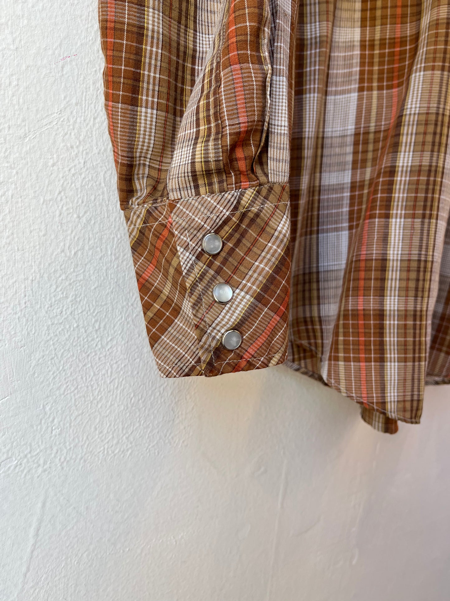 80's Western Pearl Snap Shirt