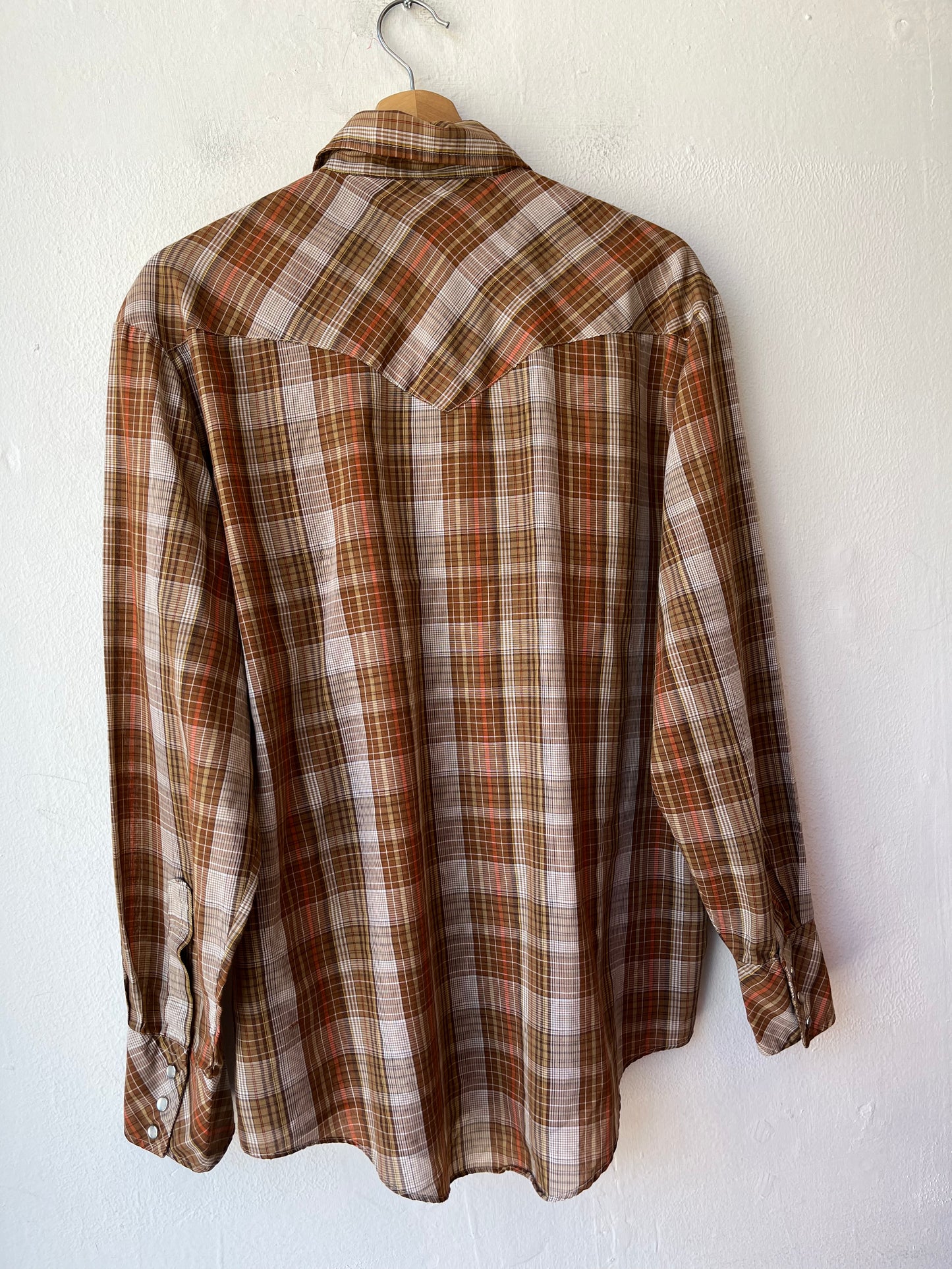 80's Western Pearl Snap Shirt