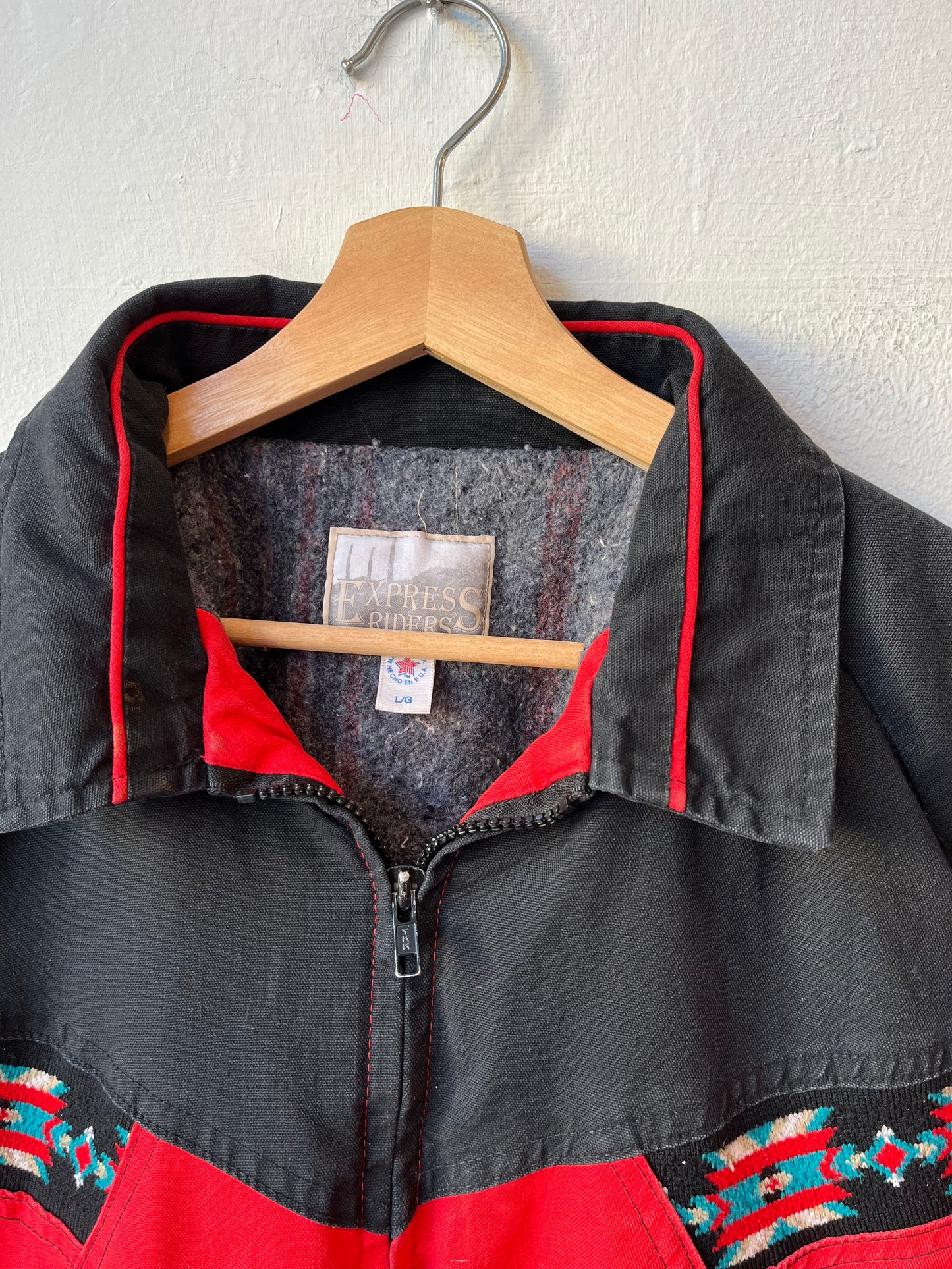 90's Express Riders Aztec Jacket