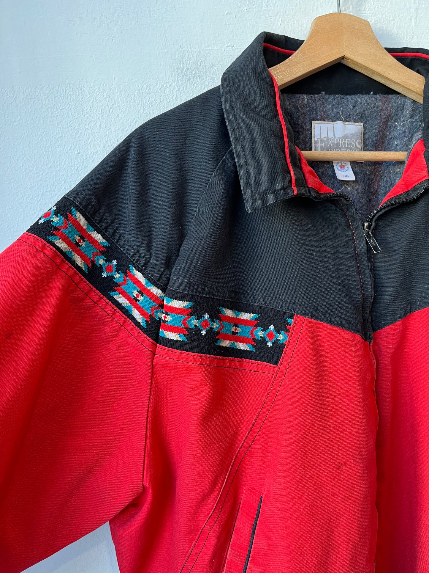 90's Express Riders Aztec Jacket
