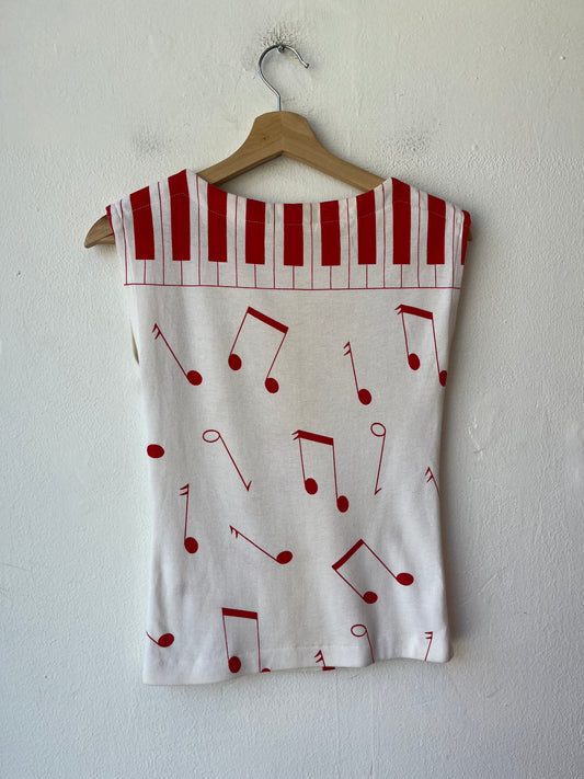 80's Music Sleeveless Shirt