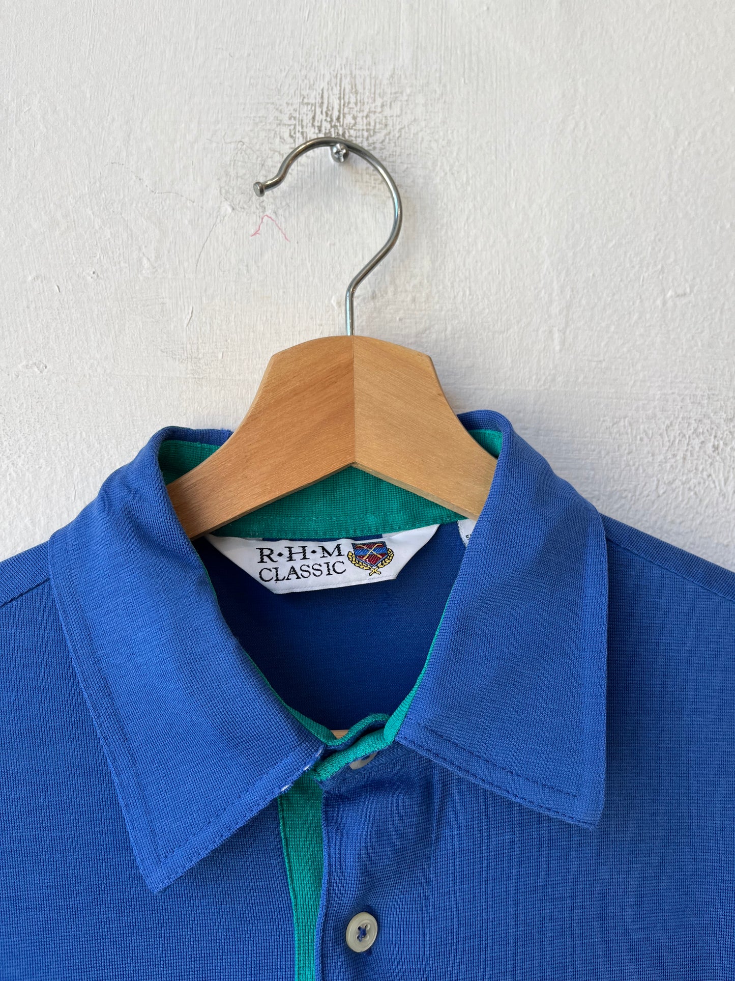 80's Striped Polo Shirt