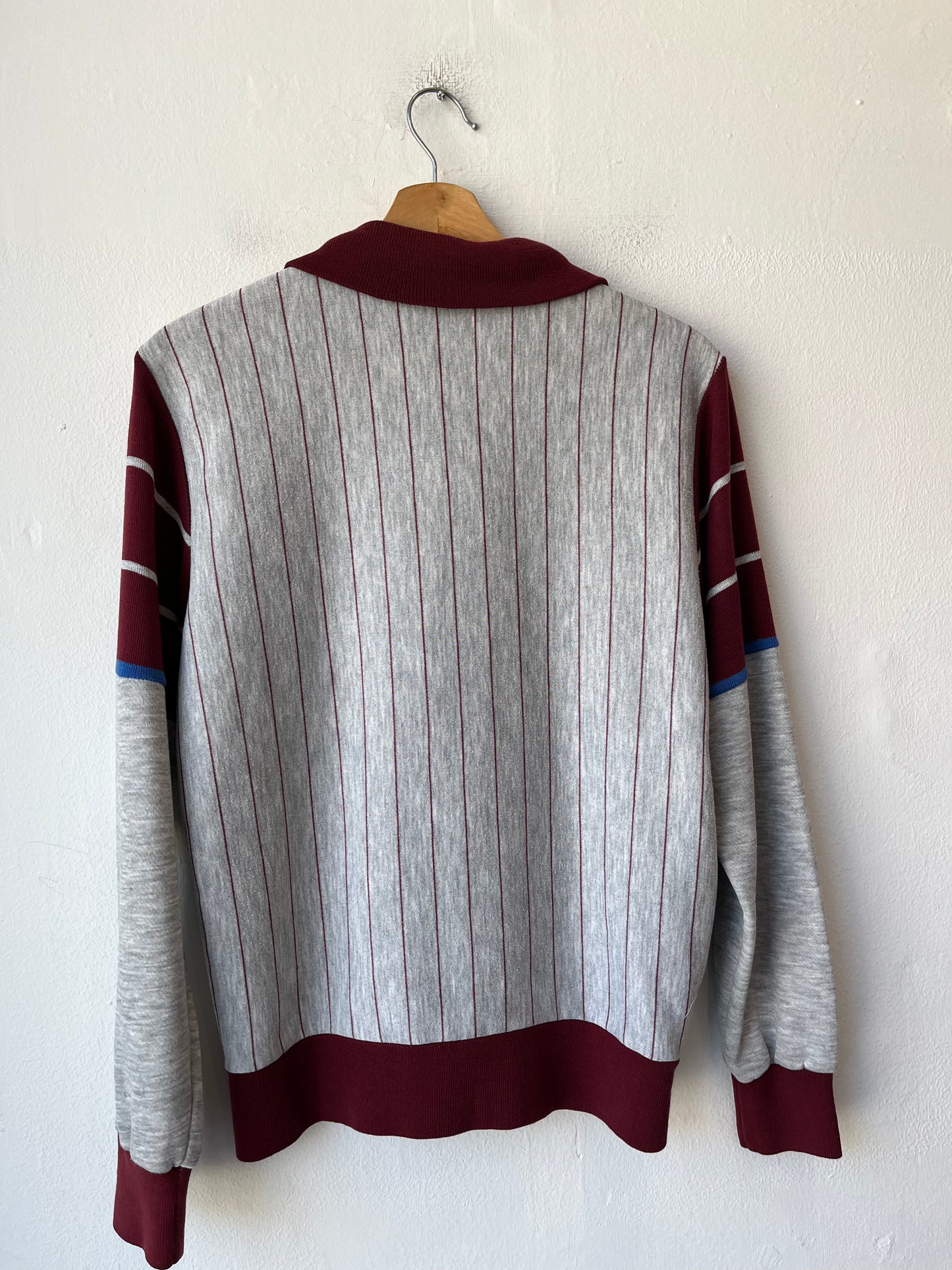 80's Nike Pinstriped Sweater