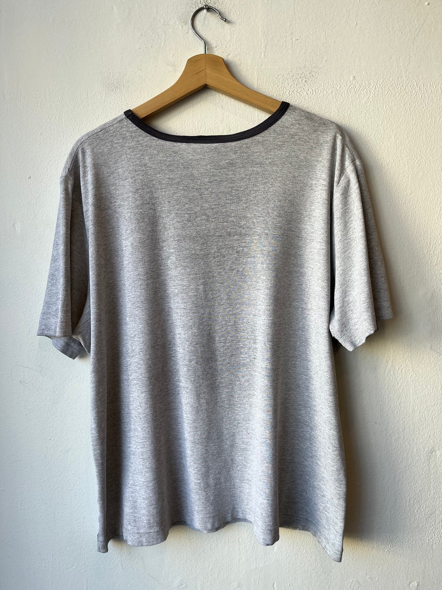 Y2K Dragon Flower Ringer Shirt