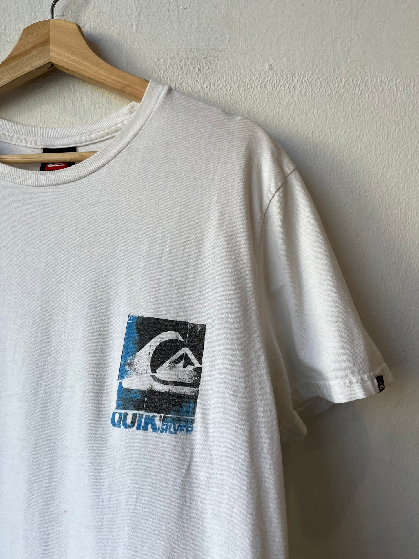 Y2K Quiksilver White T-Shirt