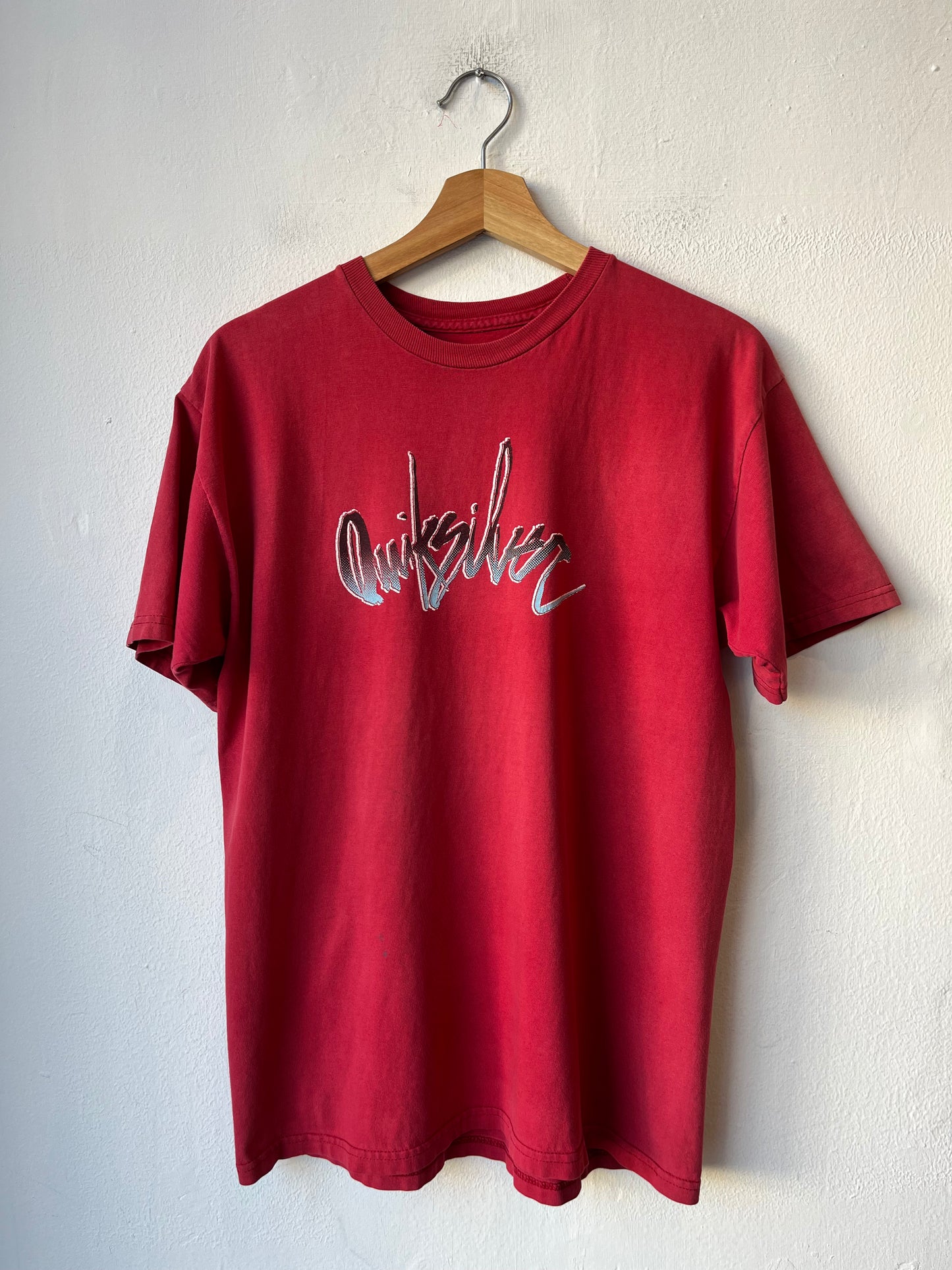 Y2K Quiksilver Red T-Shirt