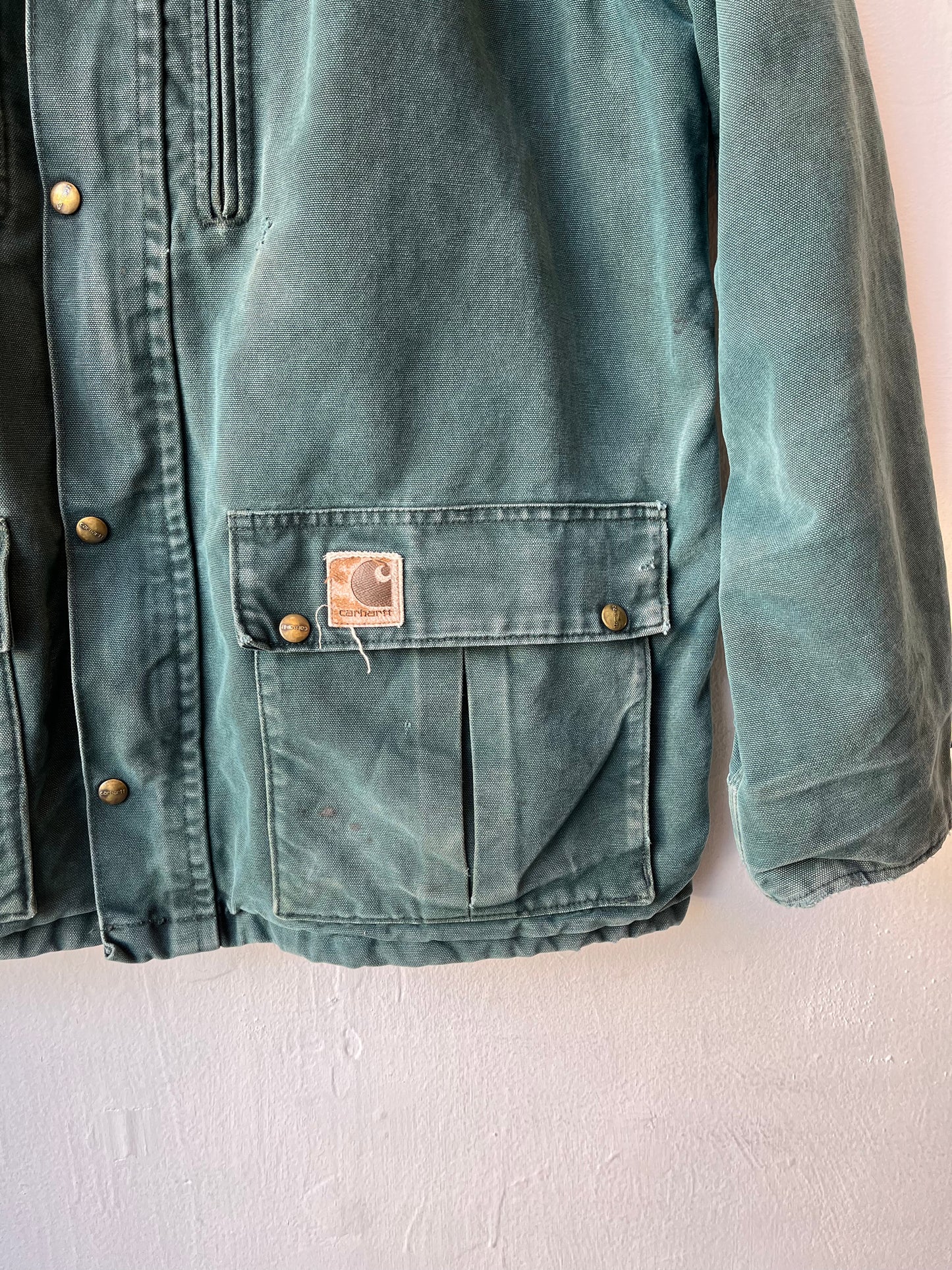 90's Carhartt C10 CHT Blanket Lined Barn Coat