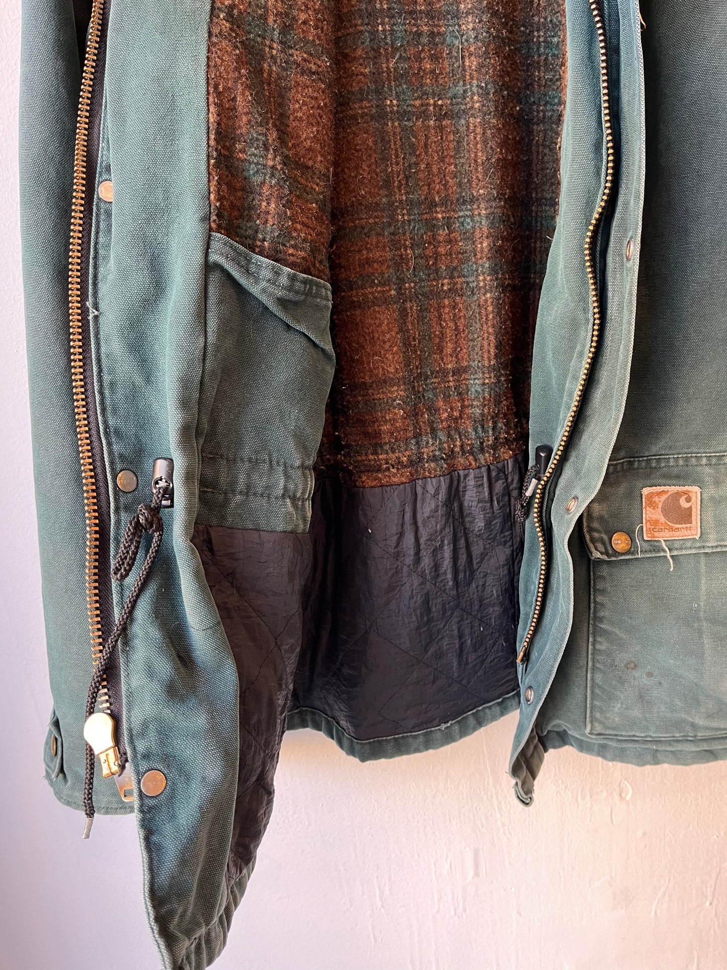 90's Carhartt C10 CHT Blanket Lined Barn Coat