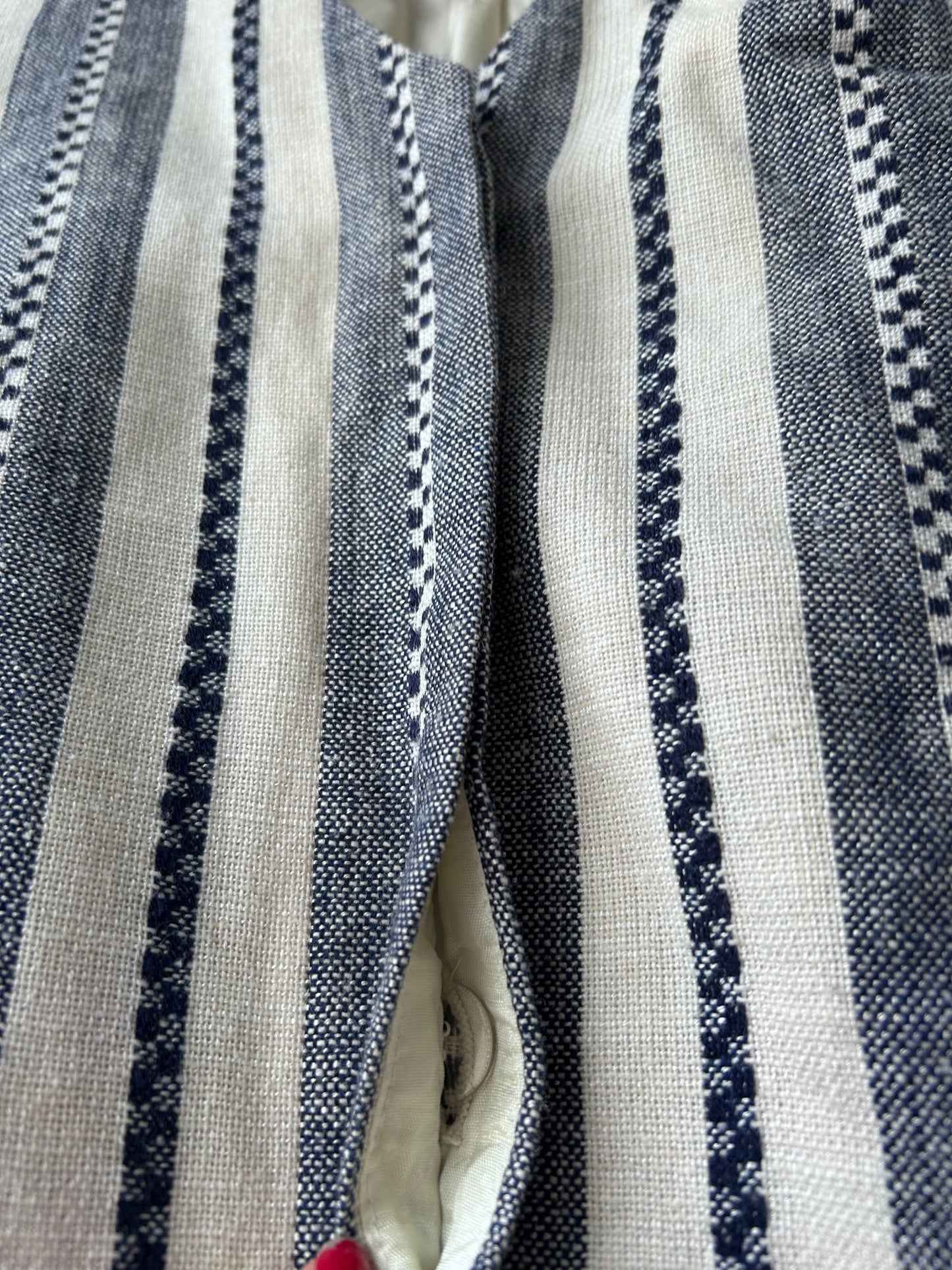 70's Striped Woven Blazer