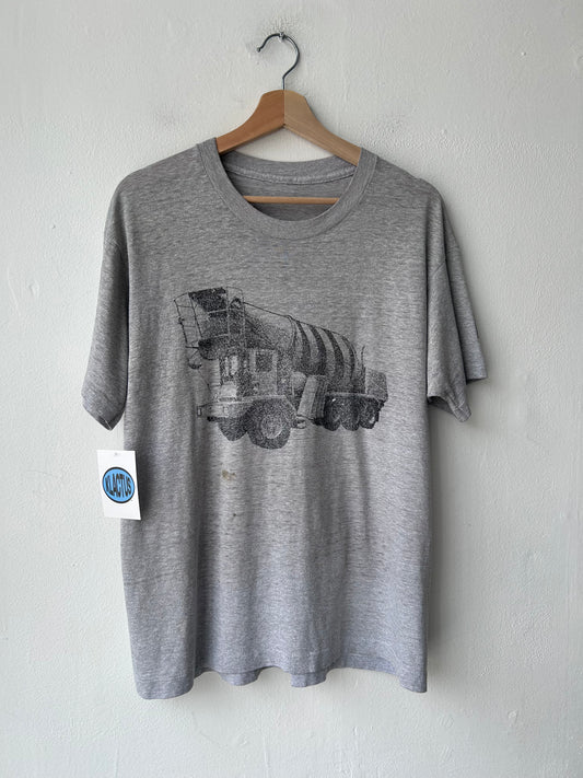 90's Emaval Construction T-Shirt