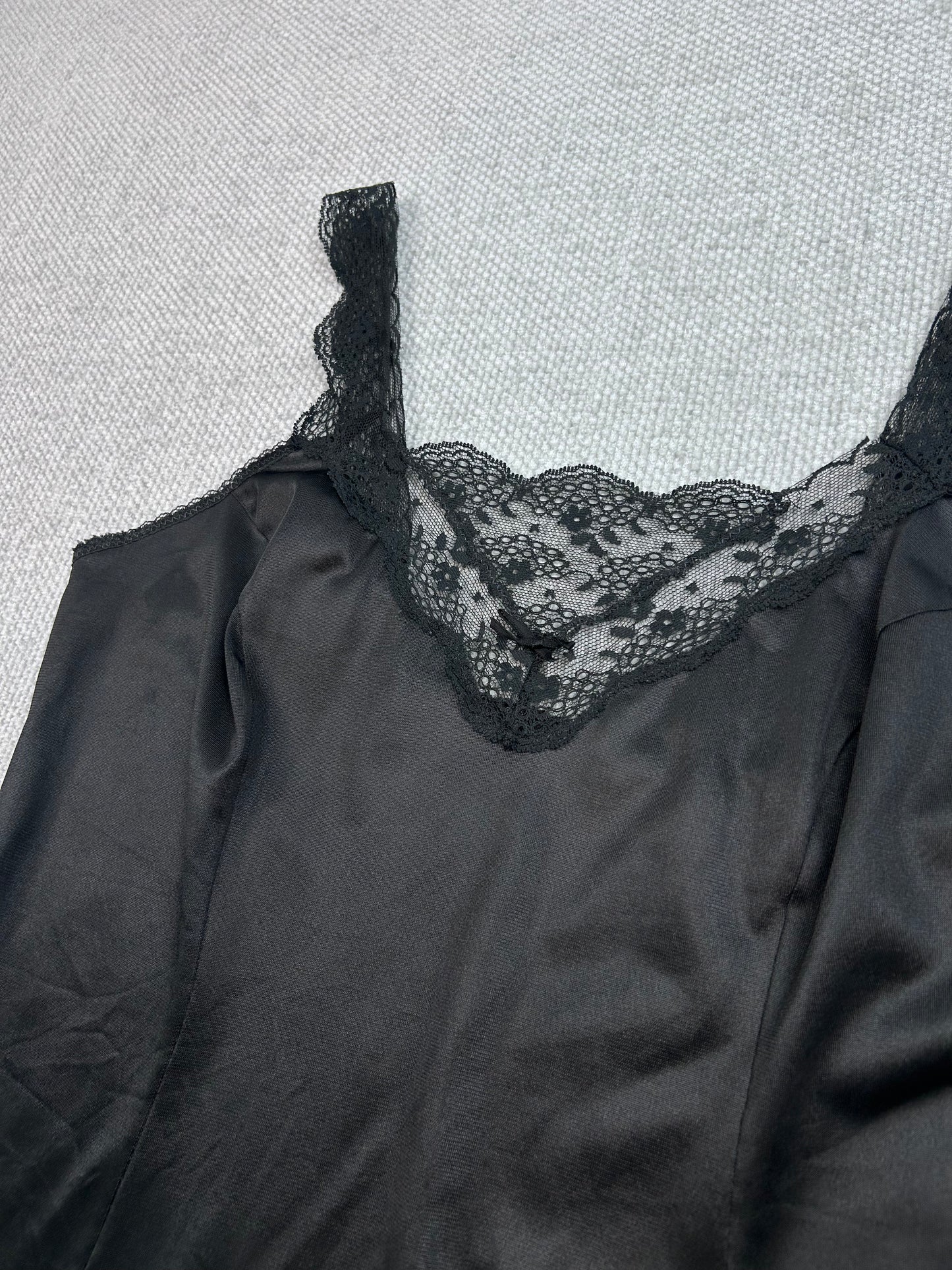 90's Black Lace Camisole