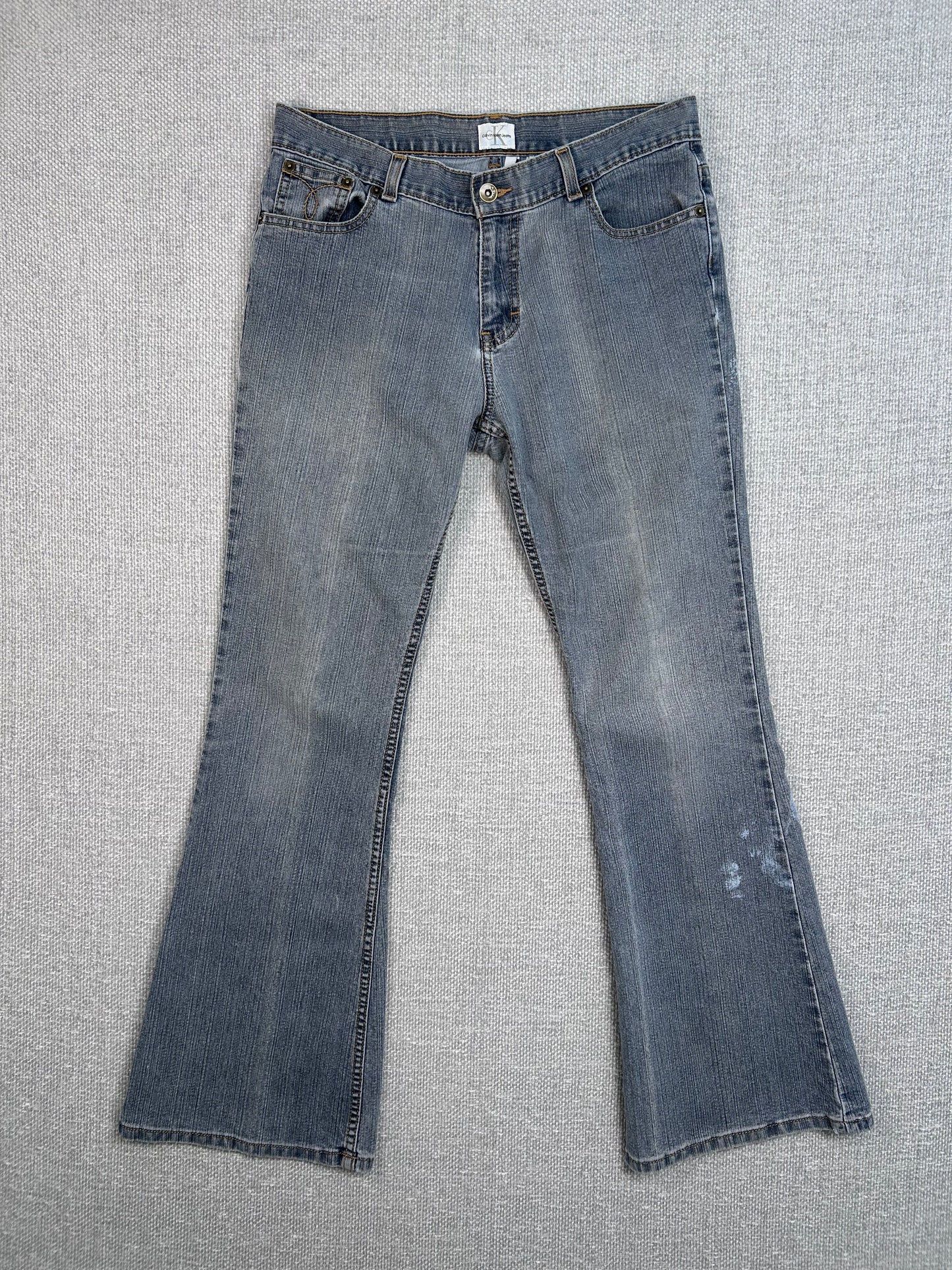 Y2K Calvin Klein Flare Jeans 30"