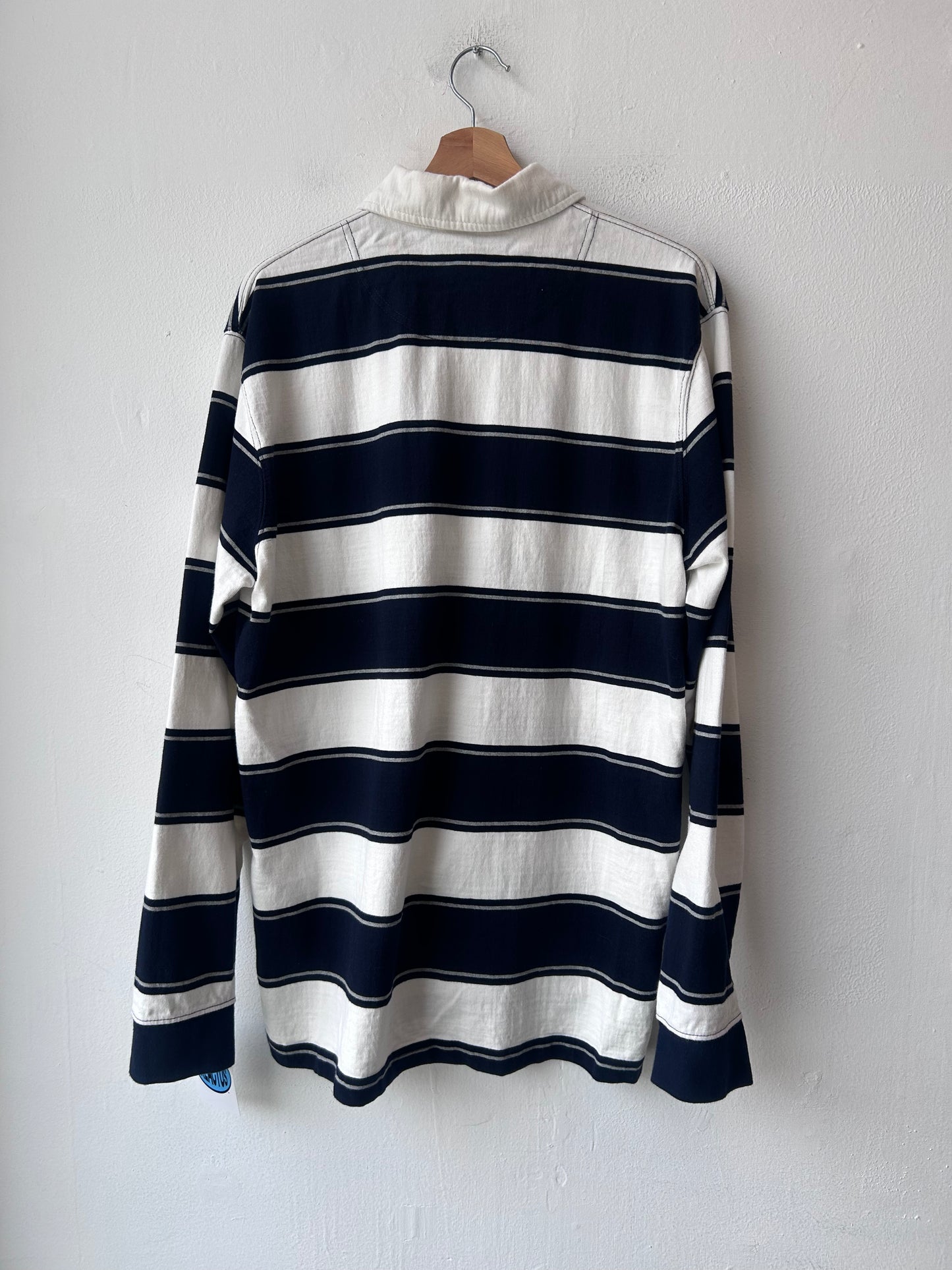 Y2K Striped Rugby Shirt