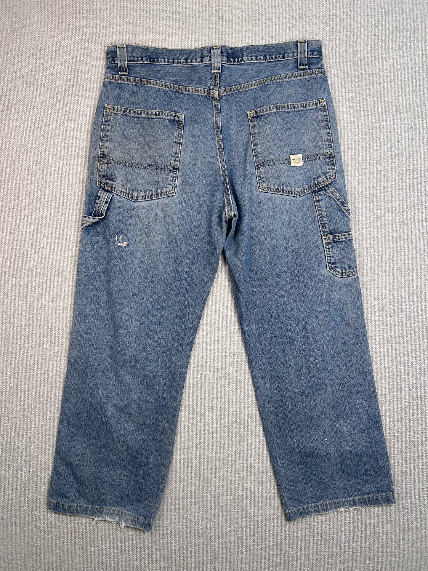 Y2K Levi's Distressed Carpenter Jeans 35"