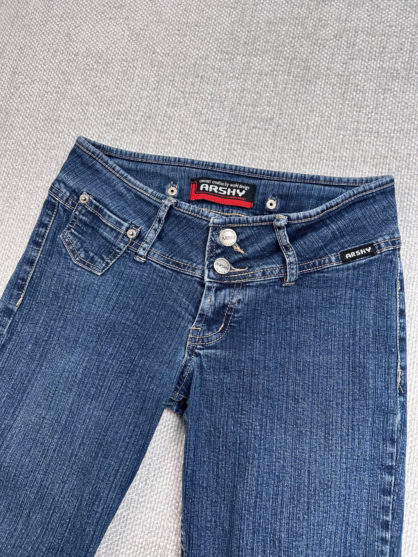 Y2K Low Rise Flare Jeans 26"