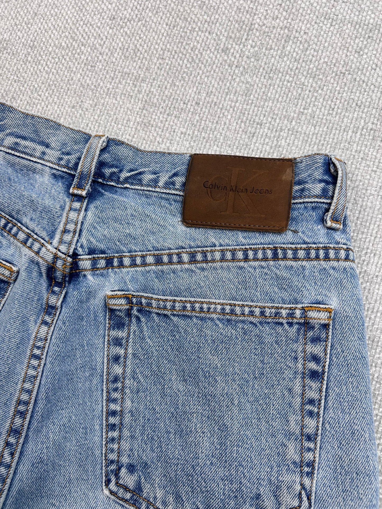 90's Calvin Klein Denim Shorts 29"