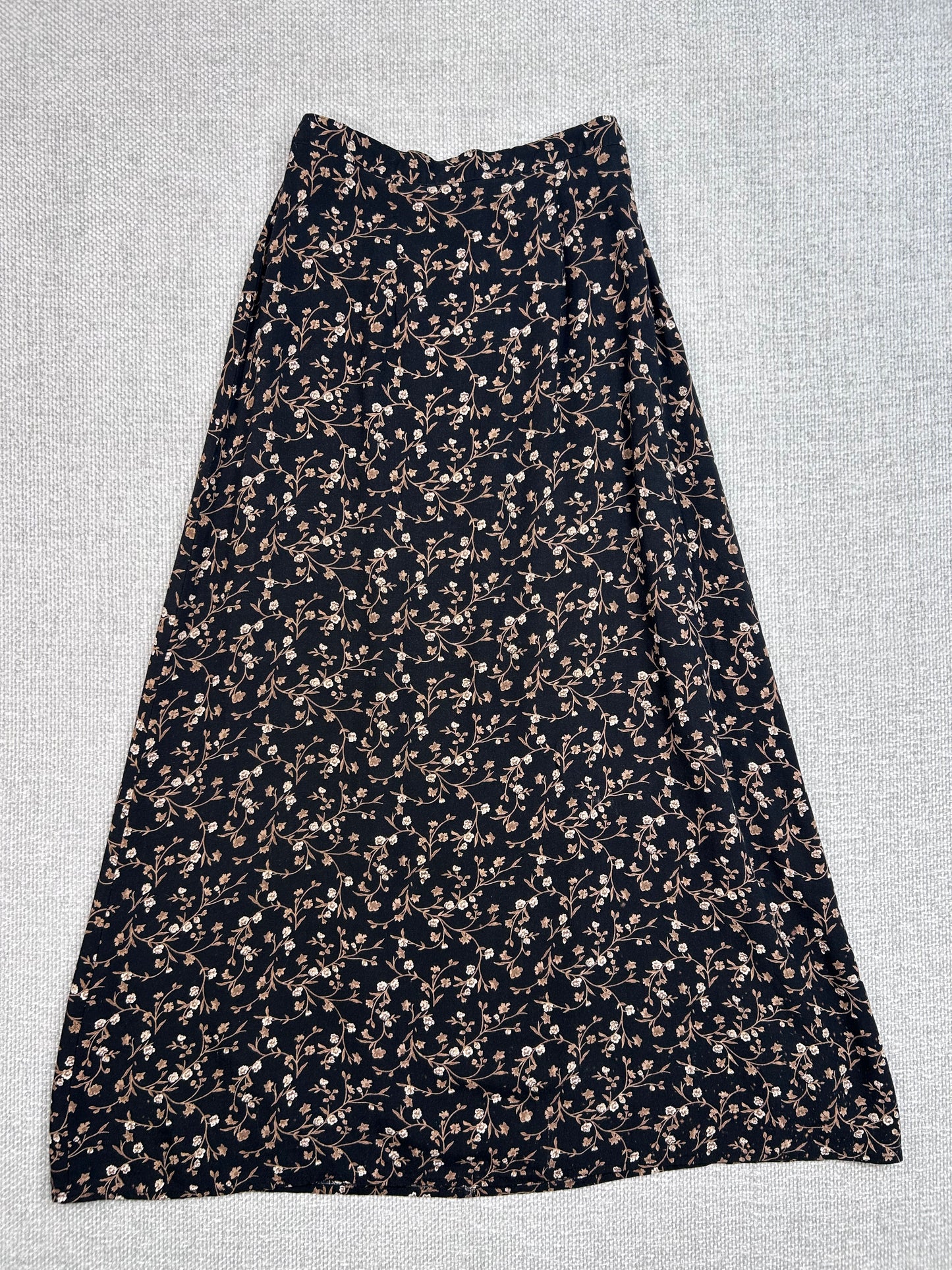90's Floral Skirt 24-26"