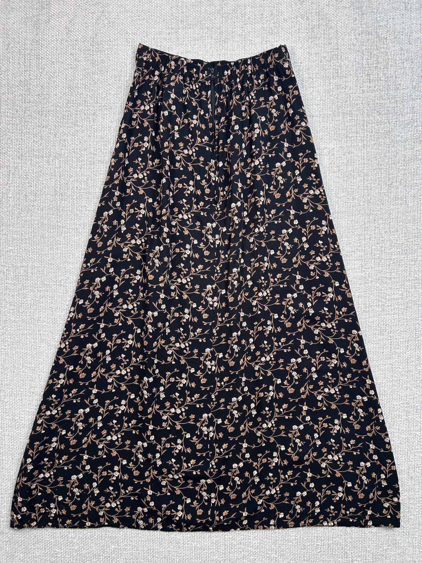 90's Floral Skirt 24-26"