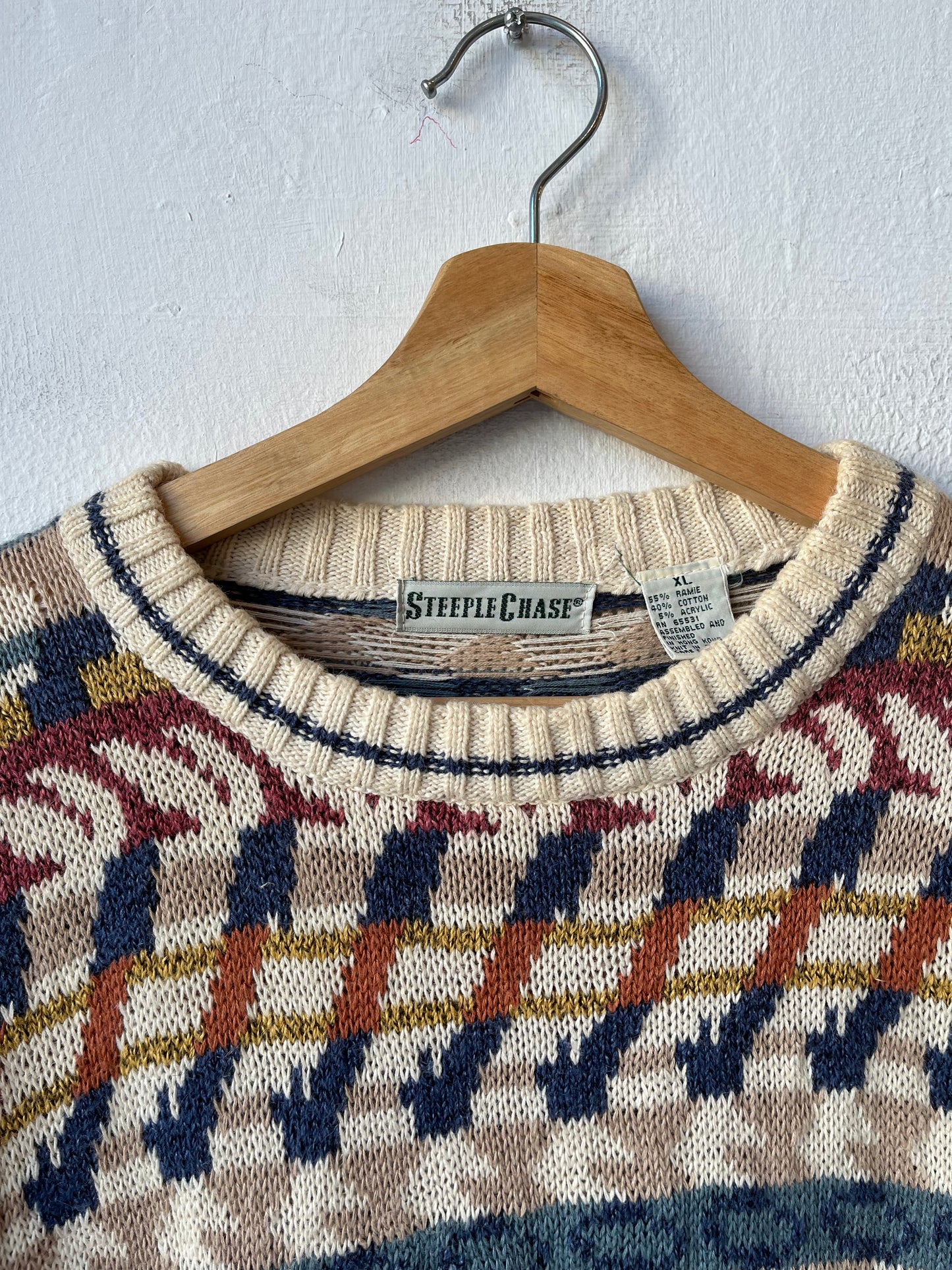 Y2K Striped Knit Sweater