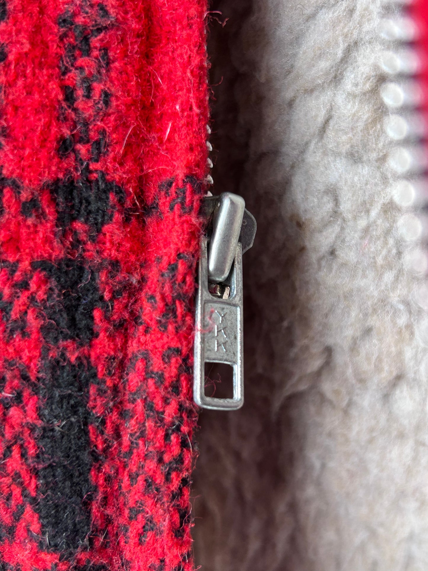 90's Cal Craft Wool Plaid Lined Jacket