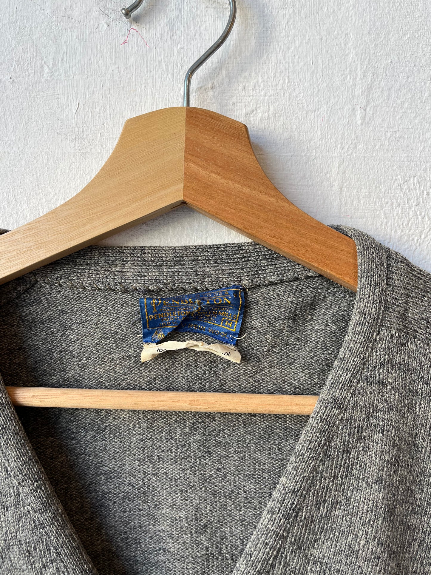 80's Pendleton Lamb's Wool Cardigan