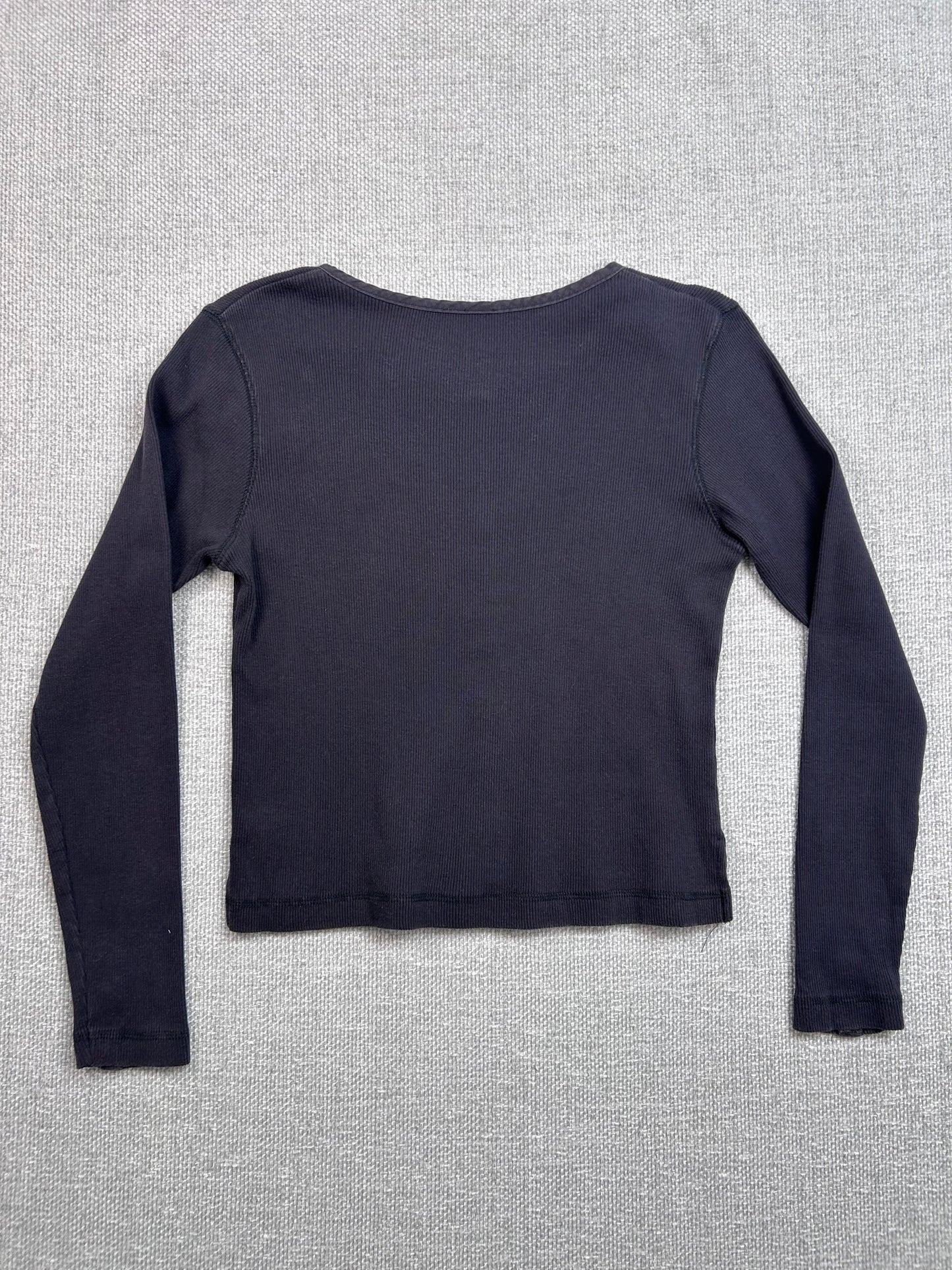 Y2K Full Snap Long Sleeve