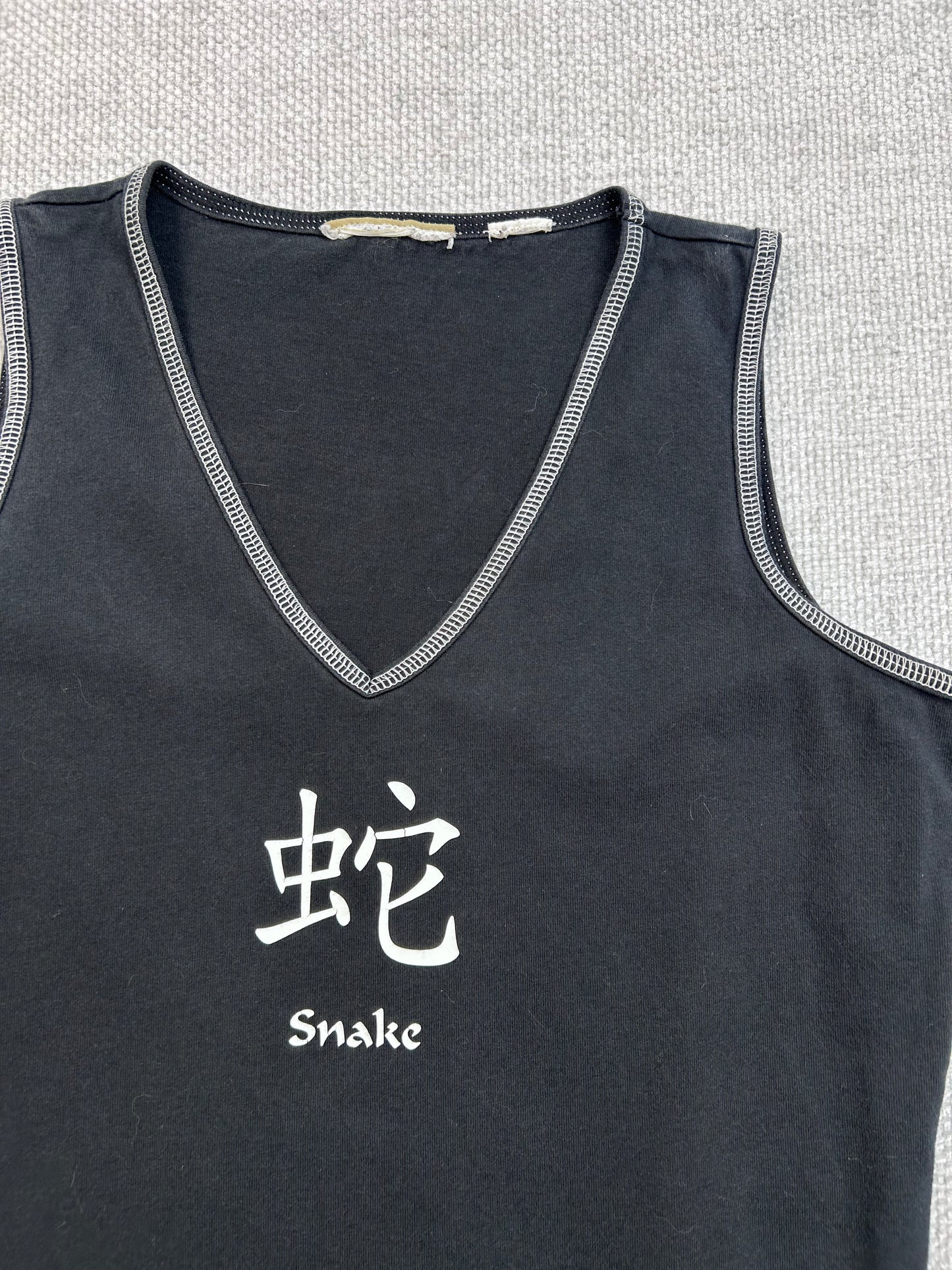 Y2K Snake Tank Top