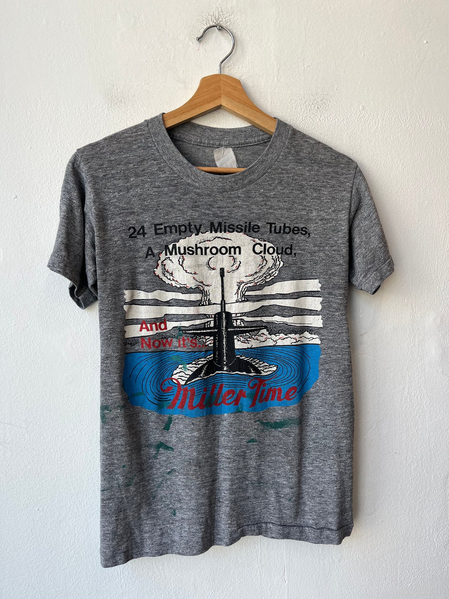 80's Miller Lite Mushroom Cloud T-Shirt